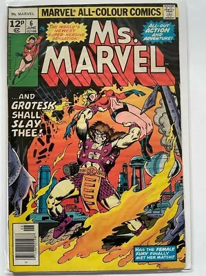 Buy MS MARVEL  #6 1975  - Marvel Comics -1975 RARE • 6.99£