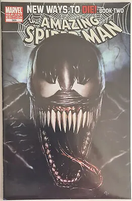 Buy Amazing Spider-Man #569 (10/2008) - Adi Granov Venom - 1st Cameo Anti-Venom VF+ • 62.50£