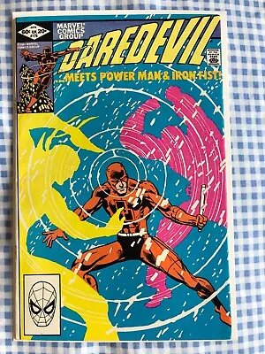 Buy Daredevil 178 (1982) Luke Cage, Iron Fist, Elektra, Kingpin App, Cents • 6.99£
