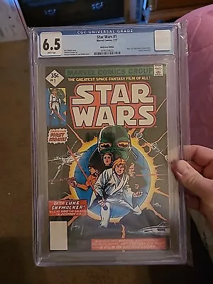 Buy Star Wars #1 CGC 6.5 (1977) - No UPC - 35 Cent REPRINT - Multi-Pack Edition • 110.83£