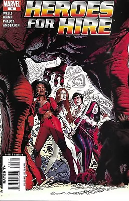 Buy Heroes For Hire Comic 9 Cover A First Print 2007 Wells Mann Anderson Marvel . • 10.63£