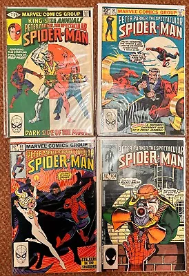 Buy Peter Parker The Spectacular Spider-man 3 57 81 104 Lot 1980's • 10£