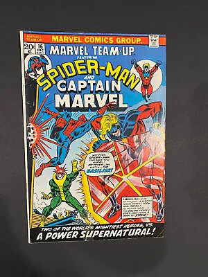 Buy Marvel Team Up Spider-Man & Captain Marvel # 16 Low Grade • 7.92£