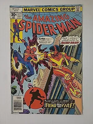 Buy Amazing Spiderman 172 Rocket Racer Newsstand 1977 • 16.01£
