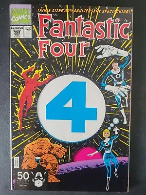 Buy Fantastic Four #358 (1991) Marvel Comics Triple-size 1st Paibok The Power Skrull • 3.78£