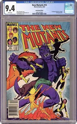 Buy New Mutants #14N CGC 9.4 Newsstand 1984 4301241009 • 90.68£