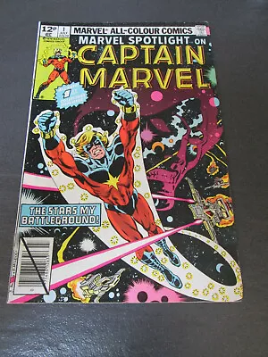 Buy  Marvel Comics Marvel Spotlight CAPTAIN MARVEL Vol 2  No 1 JULY 1979  • 9.95£