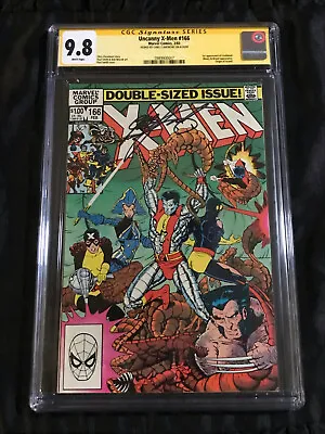 Buy Marvel Comics 1983 X-men #166 CGC 9.8 NM/M W/ WHITE Pages & SIGNED By Claremont! • 278.02£