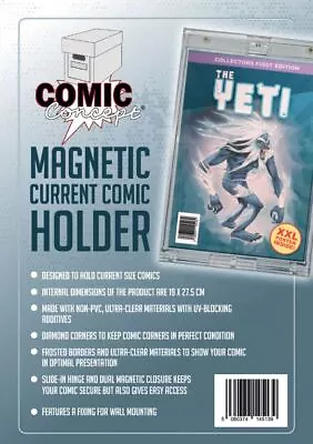 Buy Comic Concept Magnetic Current Size Comic Holder Display - Uv Blocking • 17.99£