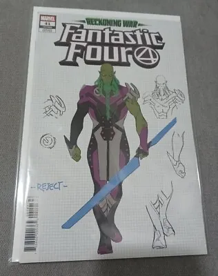 Buy Fantastic Four #41 Variant Comic Reject Character Design Lgy 681 1:10 Incentive • 3.92£