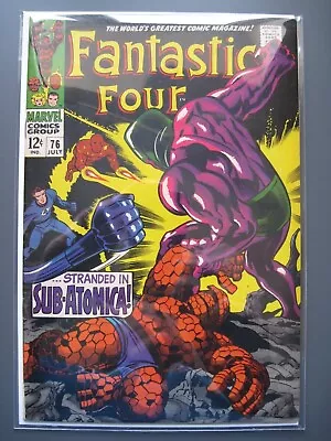 Buy FANTASTIC FOUR #76 - 1968 Volume 1 - Stranded In Sub-Atomica! • 20£