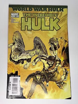 Buy 2007 World War Hulk #111 The Incredible Comic Book • 3.95£
