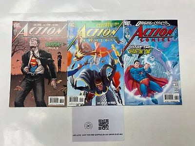 Buy 3 Action Comics DC Comic Books #870 871 874 113 KM16 • 14.39£