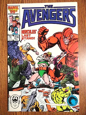 Buy Avengers #274 Buscema Hercules Black Knight 1st Print Thor Captain Marvel MCU • 8.31£