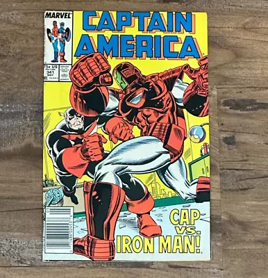 Buy Captain America #341 1988 Marvel Newsstand | 1st App Lemar Hoskins Battlestar • 6.32£