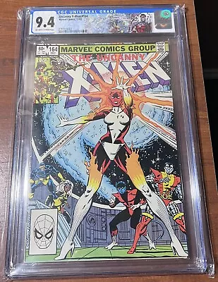 Buy Uncanny X-Men #164 Carol Danver Becomes Binary!  9.4 CGC Custom Label • 59.96£
