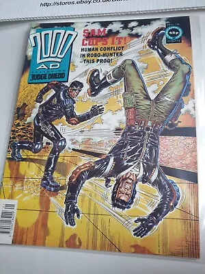 Buy 2000AD #732 Prog Comic - Nice NM Clean - 25 May 1991 Featuring Judge Dredd • 0.99£