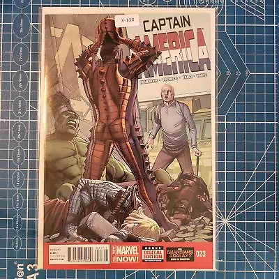 Buy Captain America #23 Vol. 7 8.0+ 1st App Marvel Comic Book X-138 • 2.76£