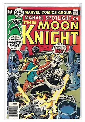 Buy (1971) MARVEL SPOTLIGHT #29 - 2nd SOLO MOON KNIGHT STORY - JACK KIRBY COVER - FN • 18.97£