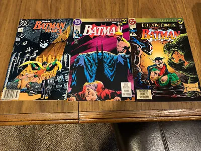 Buy Detective Comics Batman 660 Batman (1940) 437, 493 NM Knightfall • 9.45£