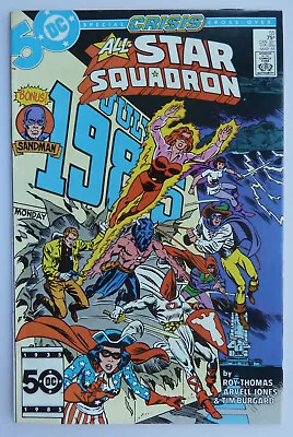 Buy All-Star Squadron #55 - DC Comics March 1986 VF- 7.5 • 6.99£