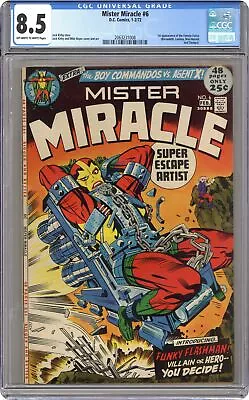 Buy Mister Miracle #6 CGC 8.5 1972 2063231008 • 66.36£