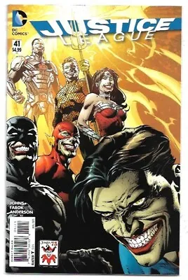Buy Justice League #41 Joker 75th Anniversary Variant Cover VFN (2015) DC Comics • 10£