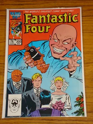 Buy Fantastic Four #300 Vol1 Storm And Alicia Masters Marry March 1987 • 3.99£