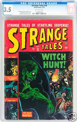 Buy Strange Tales 18.cgc.3.5. Very Rare Issue • 450£