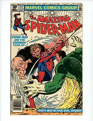 Buy Amazing Spider-Man #217 Comic Book 1981 FN Denny ONeil John Romita Marvel • 7.10£