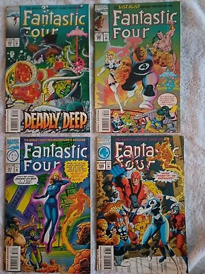 Buy Fantastic Four #385, #386, #387, #388 Run Of 4 1994 Marvel Comics • 12£