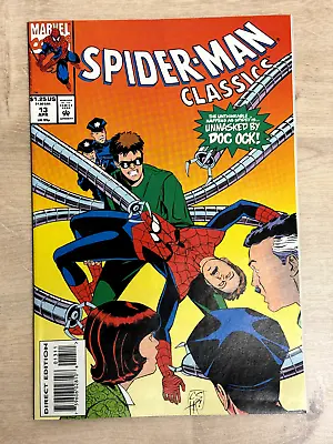 Buy Marvel Comics, Spiderman Classics #13 April 1994, Vf/nm 9.0, Doc Ock • 7.50£