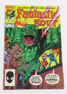 Buy Fantastic Four #271 NM WP Marvel  1984 1st App Appearance Gormuu John Byrne Art • 5.53£