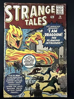 Buy Strange Tales #76 Vintage Marvel Comics Silver Age 1st Print Fair *A2 • 31.97£