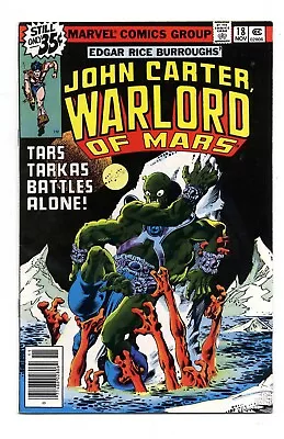 Buy John Carter Warlord Of Mars #18 (1978 Vf+ 8.5) First Frank Miller Art For Marvel • 9.95£