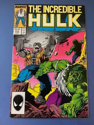 Buy INCREDIBLE HULK #332 Gray Hulk High Grade Todd McFarlane 1987 • 5.61£