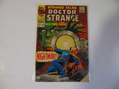 Buy Strange Tales #164 Marvel 1968 Nightmare !  1st Yandroth Silver Age Comic Book • 12.63£