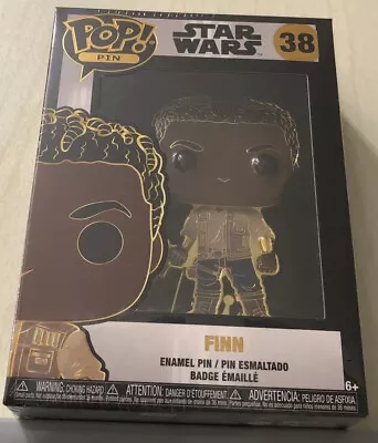 Buy Funko Star Wars POP! Enamel Pin Finn 38, NEW & SEALED • 10.97£