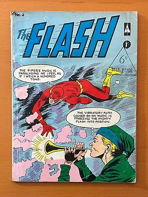 Buy Flash #2 Silver Age UK (Thorpe & Porter 1962) VERY RARE VG/FN Comic • 95£
