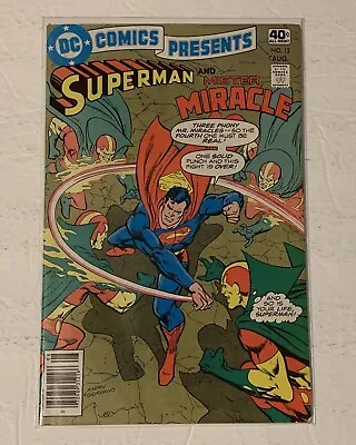 Buy DC Comics Presents #12 Superman, Mister Miracle | ‘79 | Newsstand Edition  🔷 • 7.91£