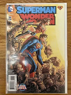Buy Superman/Wonder Woman #28 June 2016  Tomasi/Benes John Romita Jr. Variant Cover • 0.99£