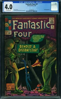 Buy FANTASTIC FOUR  # 37 Affordable!  CGC 4.0 CLEAN!!!    4128990010 • 55.43£