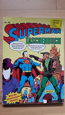 Buy Superman Paperback No.48 From 1983 - TOP Z1 ORIGINAL FIRST EDITION EHAPA COMIC • 6£