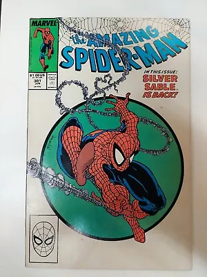 Buy Amazing Spider-Man #301       Silver Sable       Marvel Comics 1988   (F407) • 47.39£