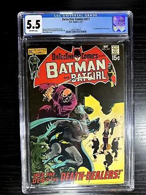Buy Detective Comics #411 CGC 5.5 First Talia Al Ghul Neal Adams 1971 DC Comics • 229.07£