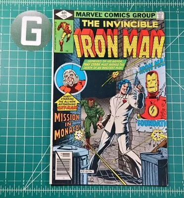 Buy Invincible Iron Man #125 (1979) NM Newsstand 1st Cvr App James Rhodes Marvel • 119.14£