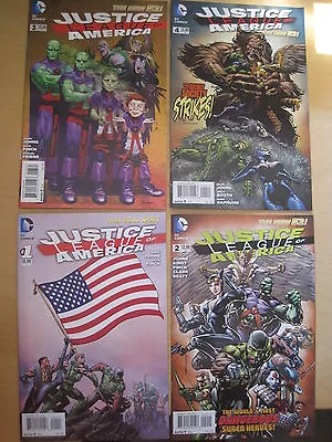 Buy JUSTICE LEAGUE Of AMERICA #s 1,2,3,4,5 By JOHNS, FINCH.1st PRINT. NEW 52.DC.2013 • 11.99£
