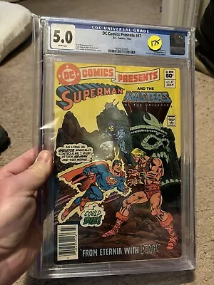 Buy DC Comics Presents 47 CGC 5.0 1st He-Man Skeletor • 139.92£