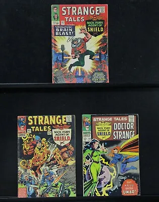 Buy Strange Tales-141,142,150, Dr. Strange, Nick Fury, Silver Age • 71.17£