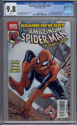 Buy Amazing Spider-man #546 Cgc 9.8 1st Freak & Bill Hollister 009 • 146.25£